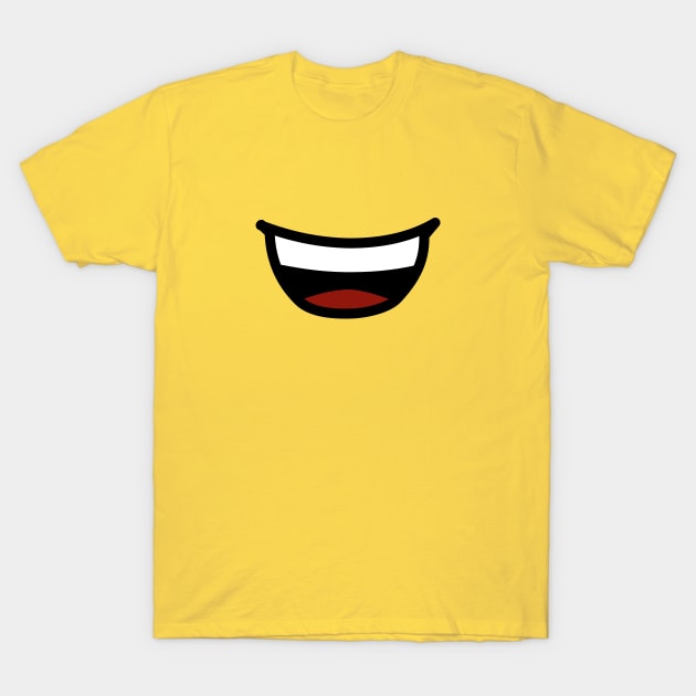 Lego Minifig Big Grin T-Shirt by Neon-Light